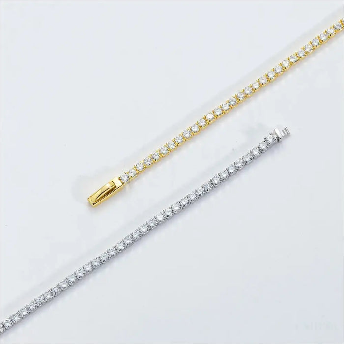 Stanley - Tennis Bracelet in Gold-6