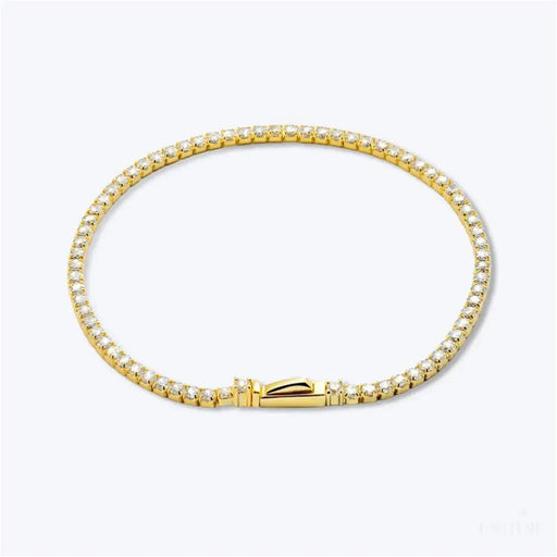 Stanley - Tennis Bracelet in Gold-0