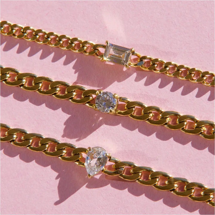 Styra - Cuban Link Bracelet-5