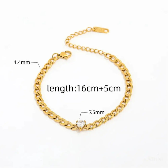 Styra - Cuban Link Bracelet-7