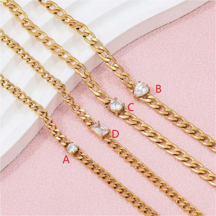 Styra - Cuban Link Bracelet-4