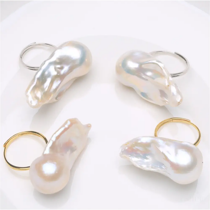 Susi - Baroque Pearl Ring-1