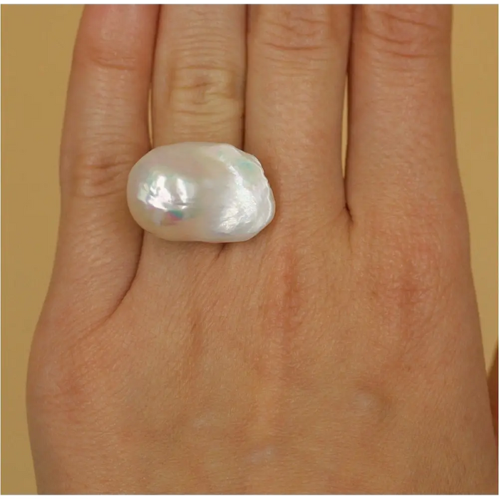 Susi - Baroque Pearl Ring-2