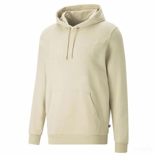 Sweat à capuche homme Puma Essentials Elevated Marron-0