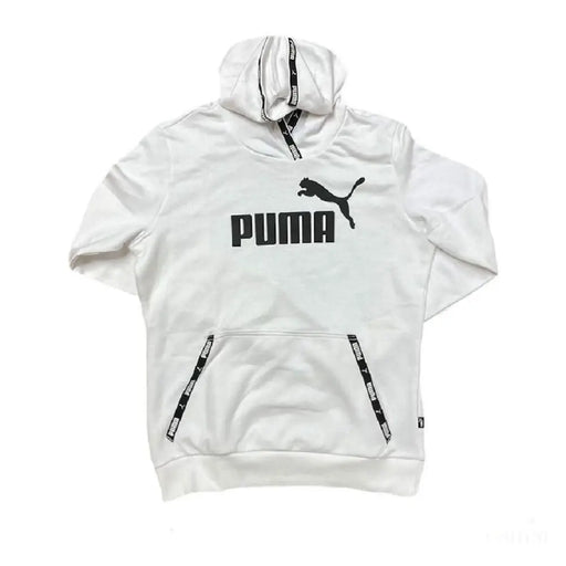 Sweat sans capuche homme Puma Power Blanc-0