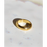 Sylvia - Plain Concave Gold Band-0