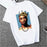 Tee-shirt Modal Imprimé Tupac - E / 2XL - T-Shirt Femme