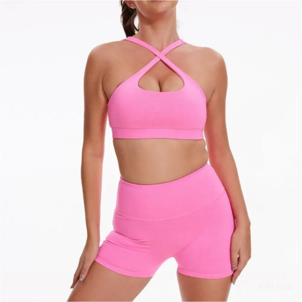 Tenue de Yoga - Short et Brassière - Tenue de sport