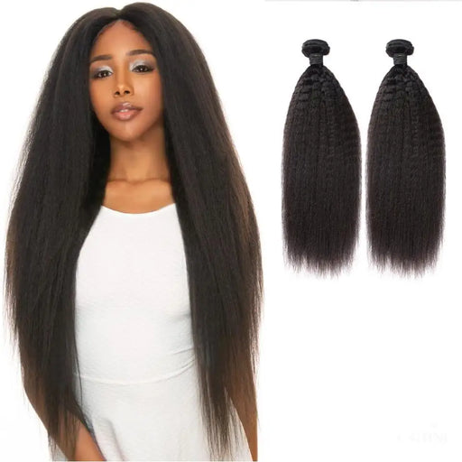 Tissage brésilien kinky straight - Cheveux naturels-0