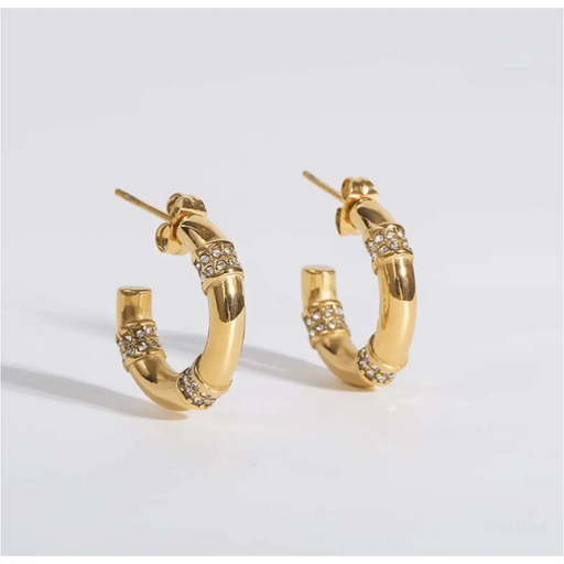 Tolek  - Gold Earrings Vintage-0