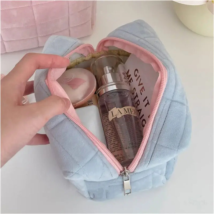 Trousse de Maquillage à Carreaux - Accessoires Makeup