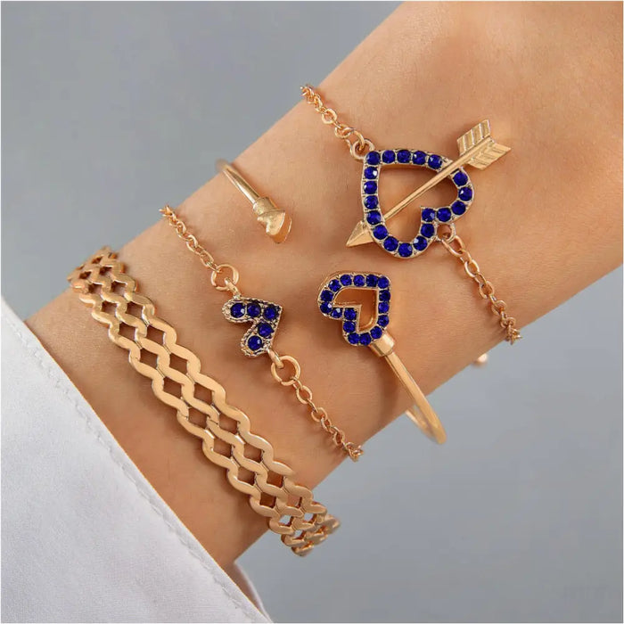 X4 Butterfly Bracelet - 25852Gold - Bracelet