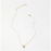 Yanis - Collier pendentifs Minimalist Croissant Gold-2