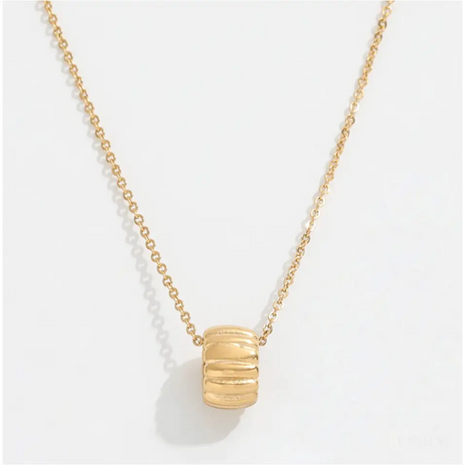 Yanis - Collier pendentifs Minimalist Croissant Gold-0