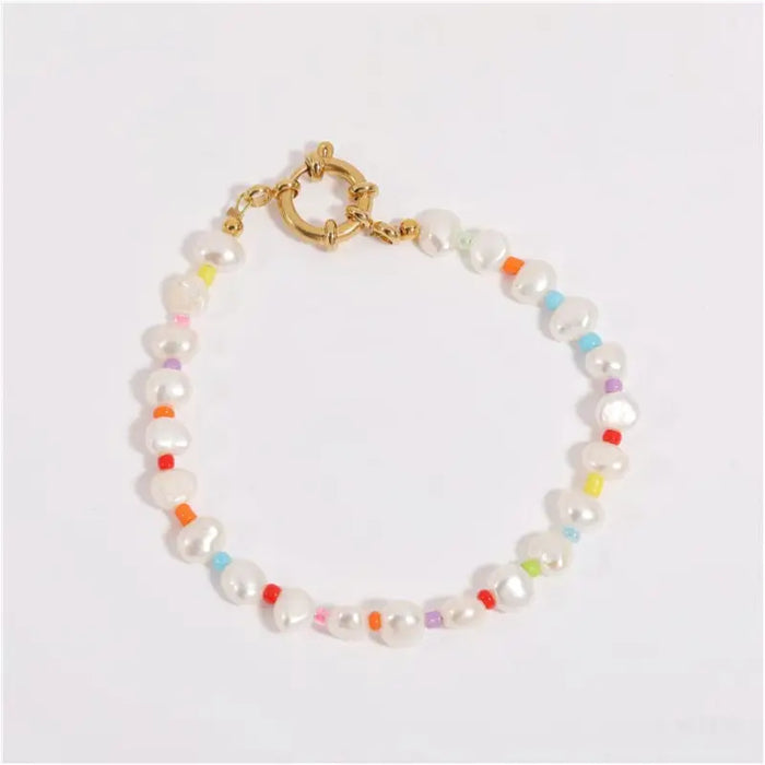 Yaravi - Collier de perles arc-en-ciel-10