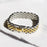 Yura - Woven Gold Silver Watch Chain Bracelet-5