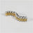 Yura - Woven Gold Silver Watch Chain Bracelet-2