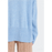 ZAYA 13 Pull col montant oversize en cachemire bleu ciel-3